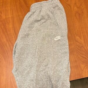 Grey Nike sweat pants